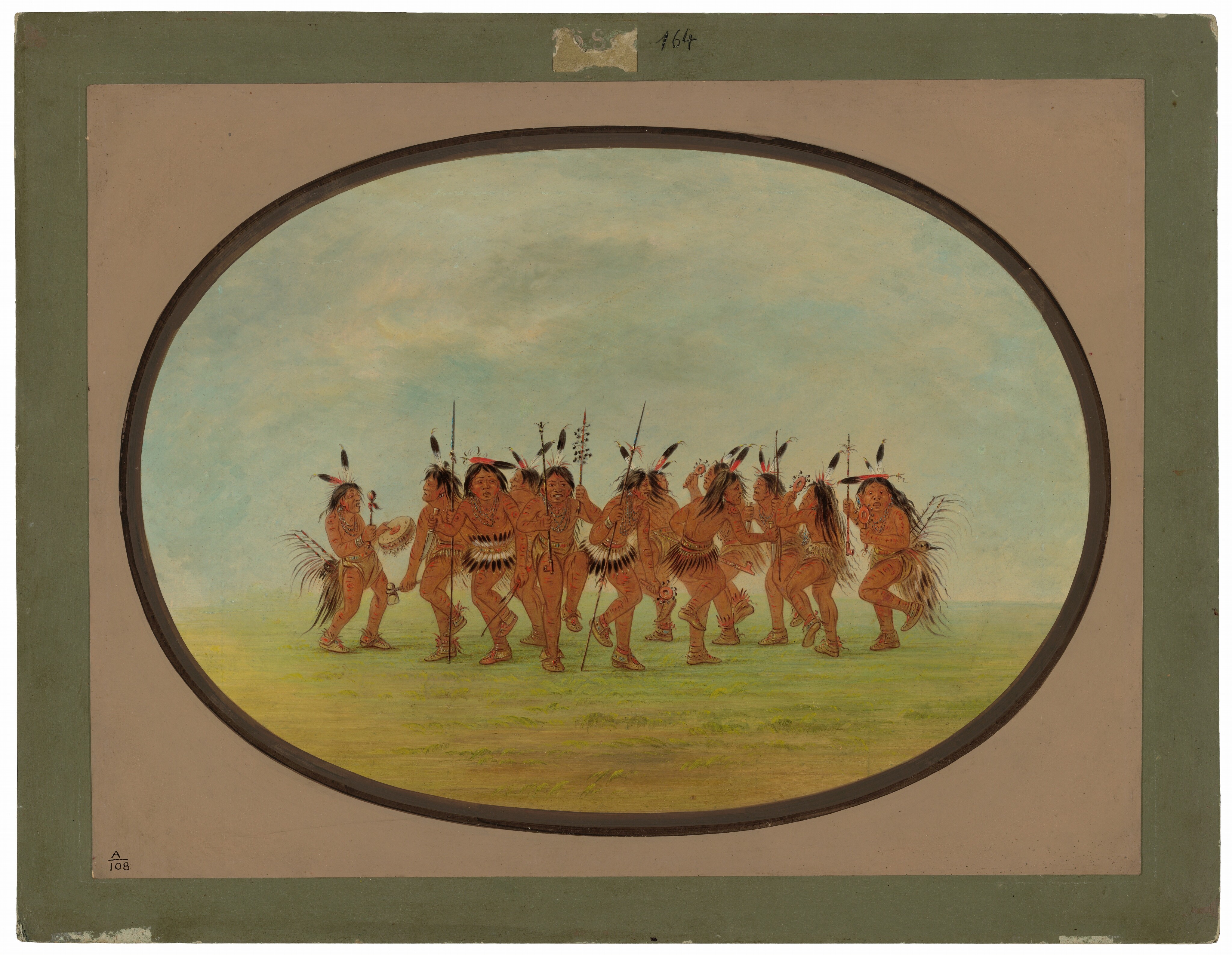 Amusing Dance - Sioux Wallpaper