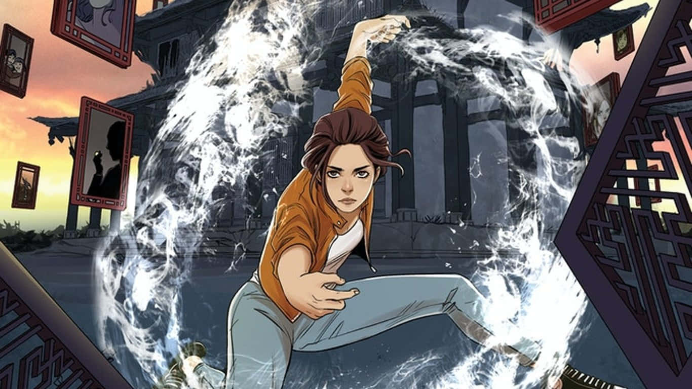 Amy From The Adept Comic Wallpaper