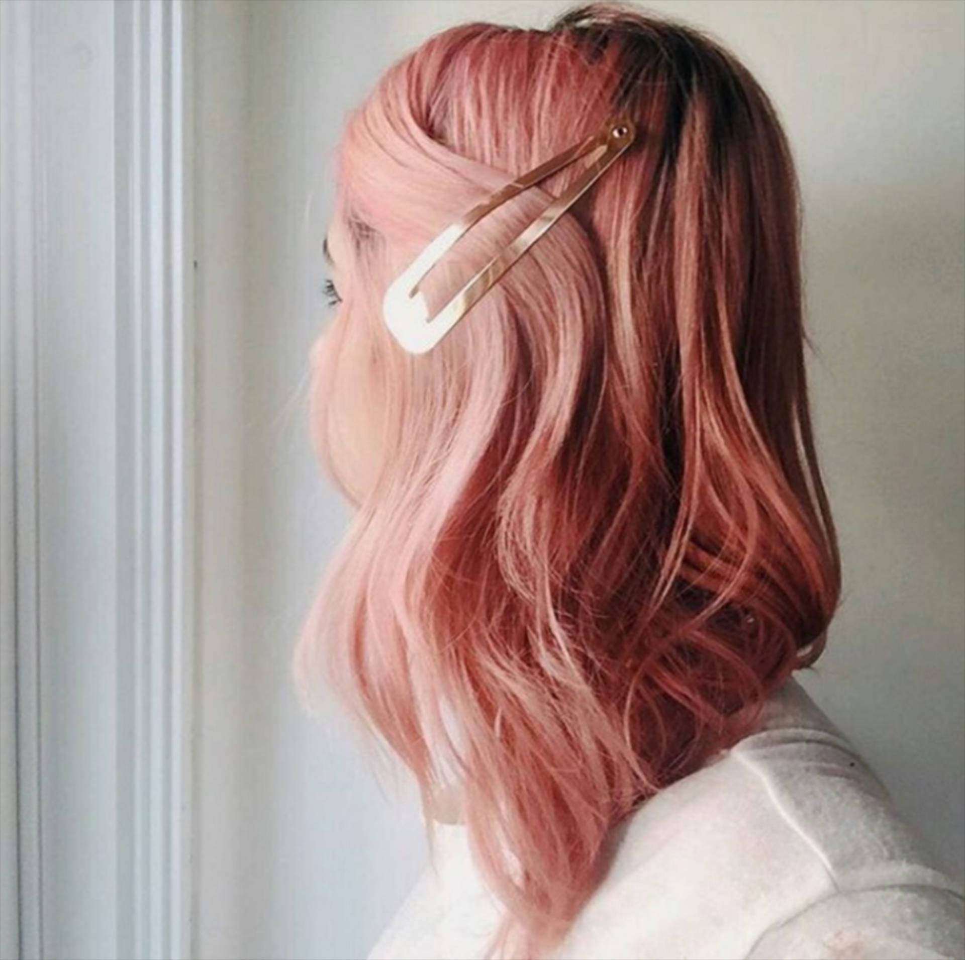 Amy Nelson Pink Hair