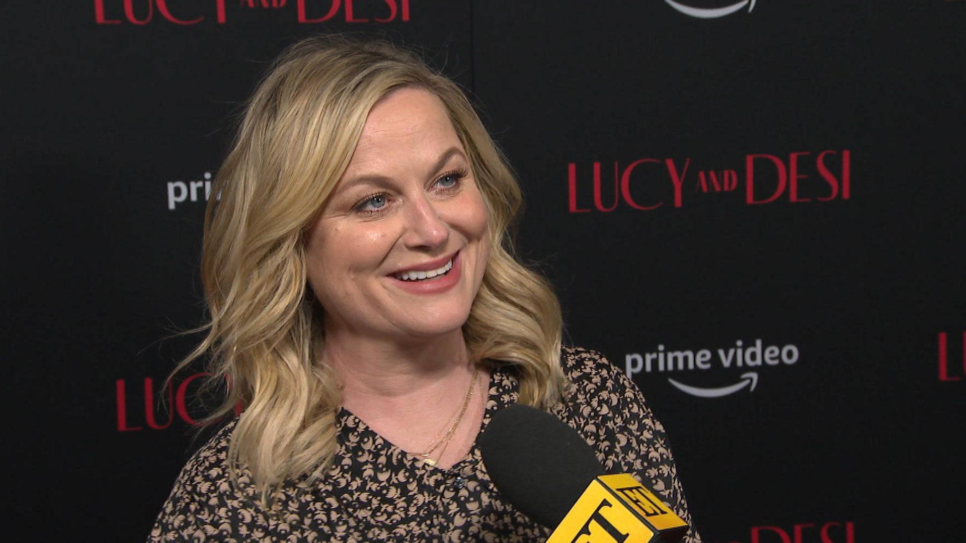 Amypoehler In The Premiere Of Lucy And Desi. Sfondo
