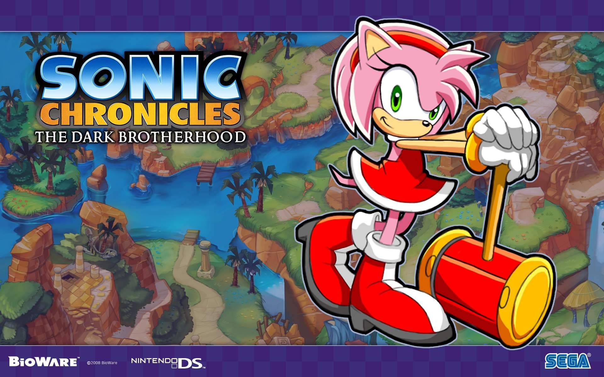 Amy Rose Sonic Chronicles Poster