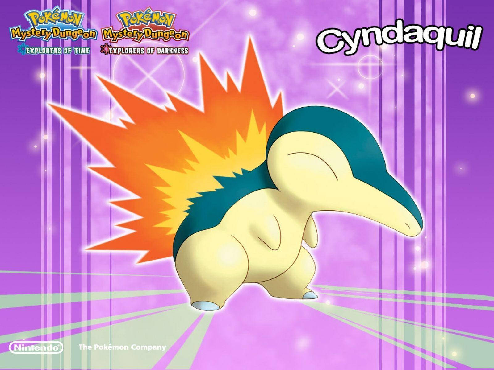 An Adorable Cyndaquil Ready To Ignite The Flame Wallpaper