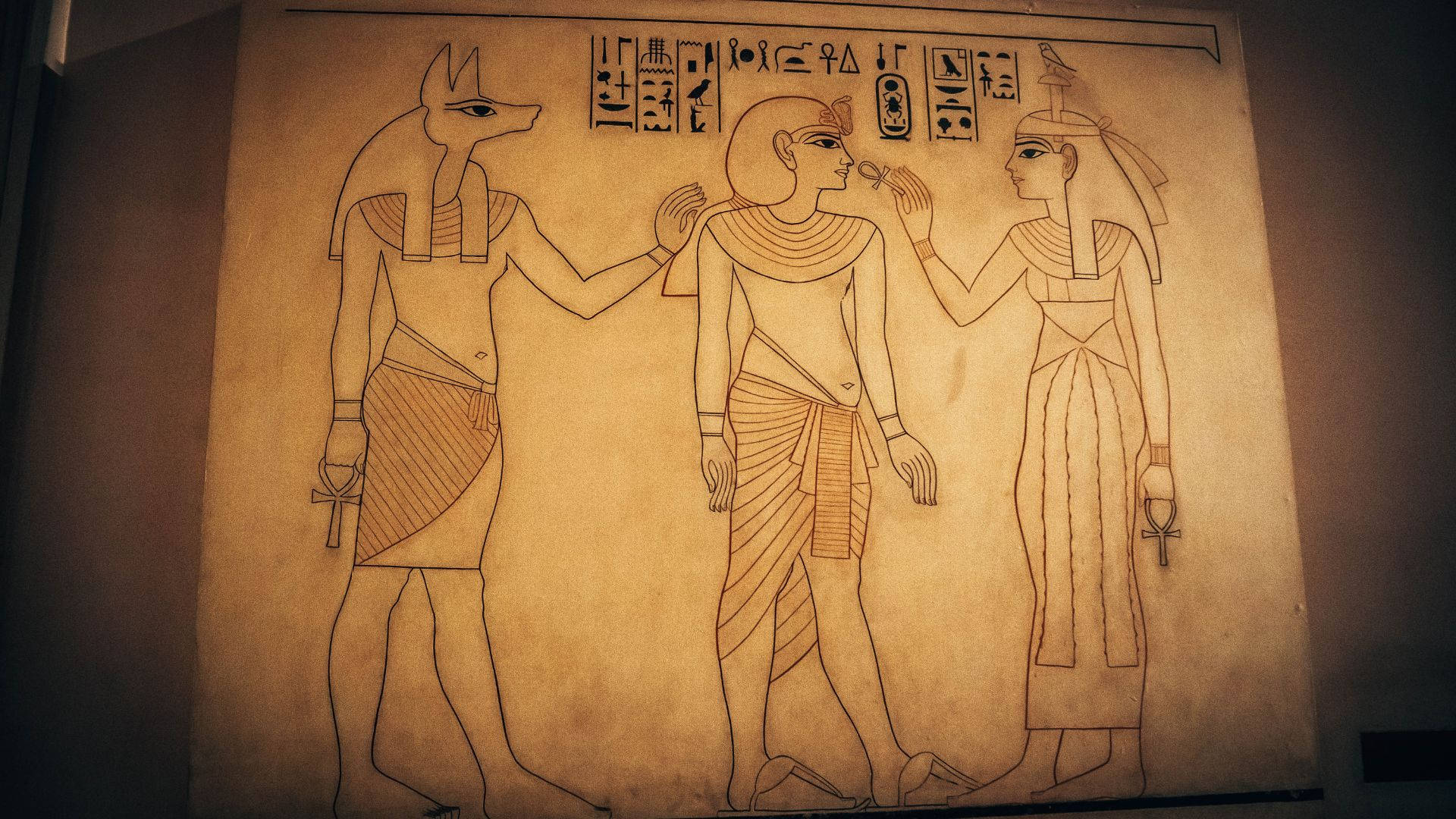 An Egyptian Heiroglyphs Picture