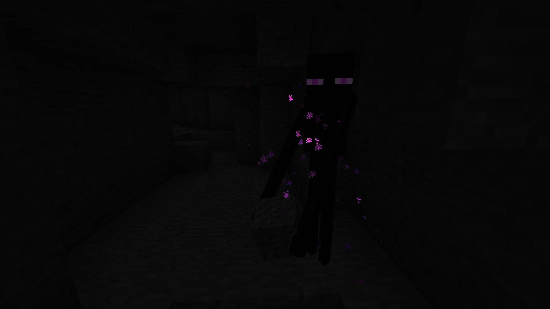 An Enderman, A Unique Creature From The Popular Video Game Minecraft, Captured In A Stunning, High Resolution Image. Wallpaper