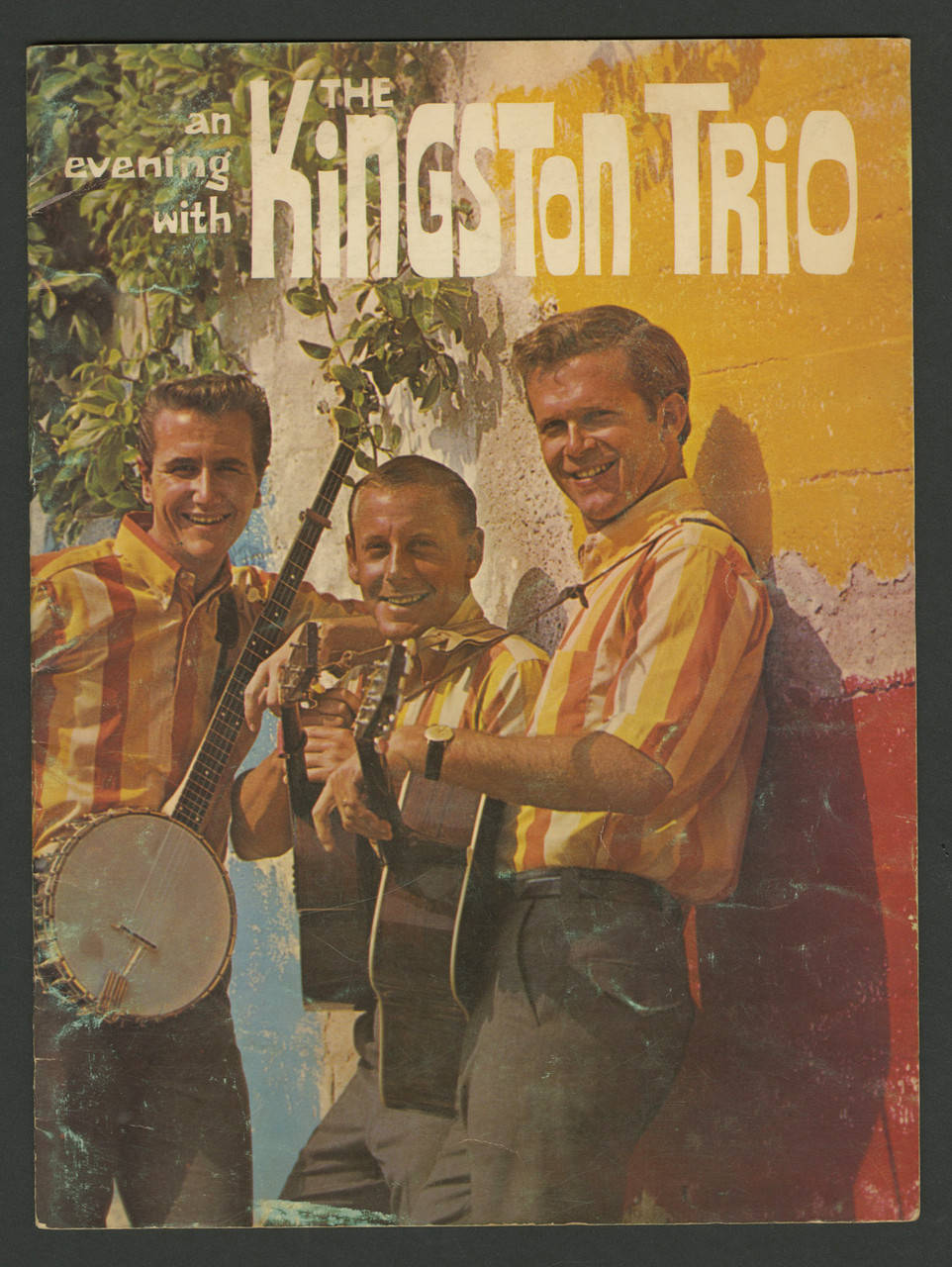 An Evening With The Kingston Trio Concert Program Wallpaper