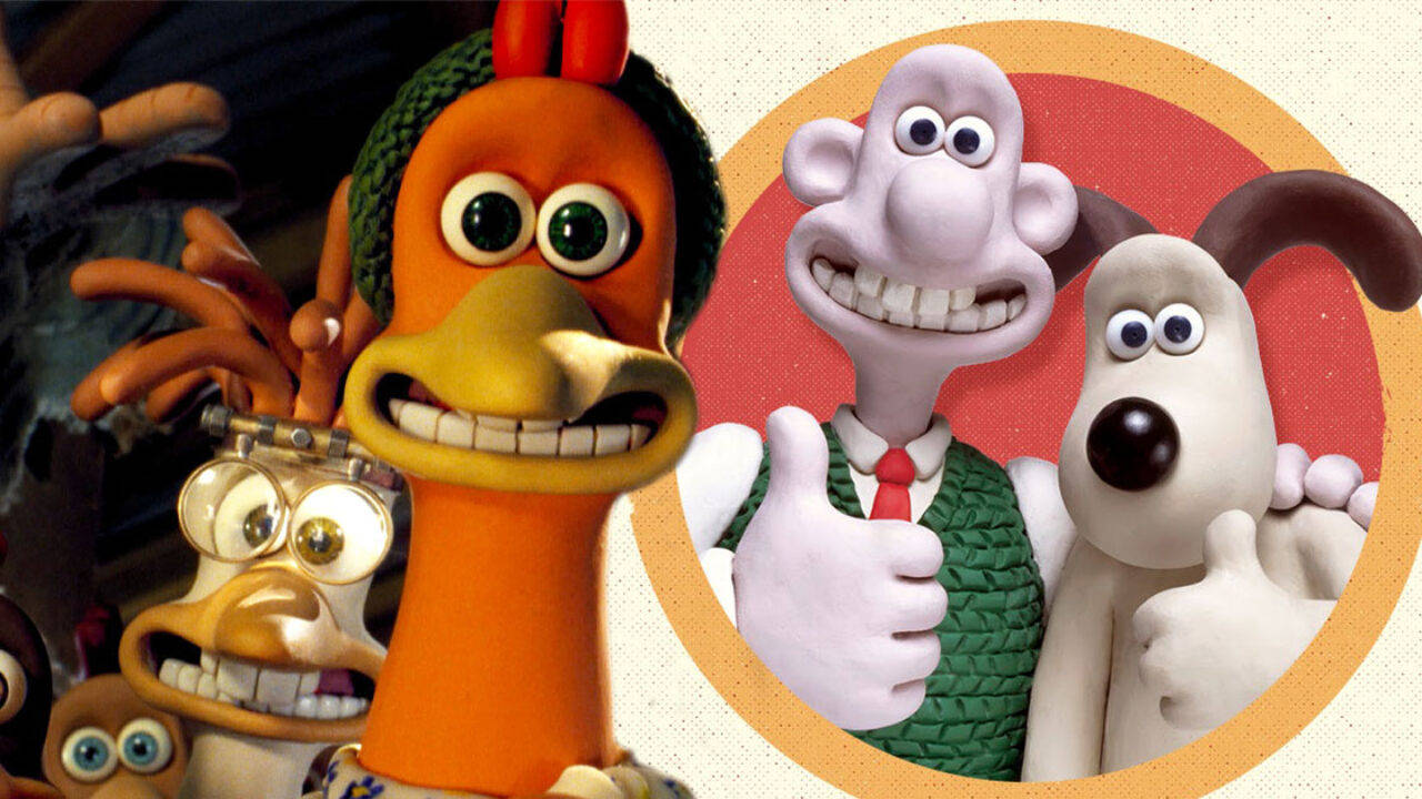 An Exciting Escape - Characters From Chicken Run Movie Wallpaper