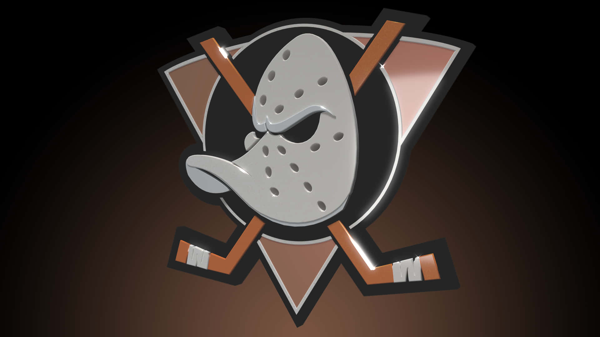 Anaheim Ducks Logo - Hd Wallpaper