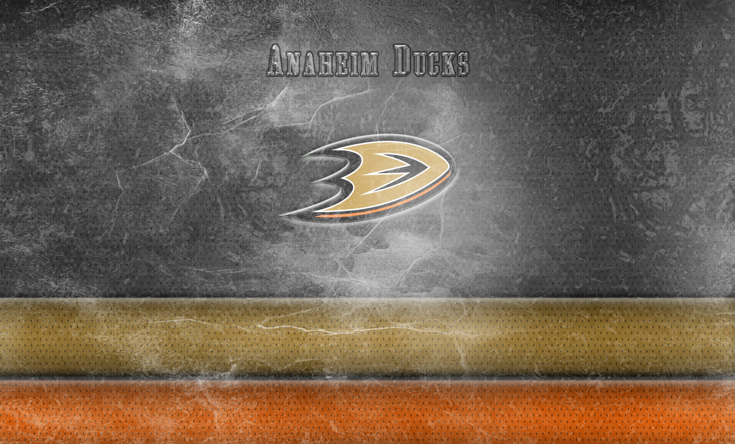 Anaheim Ducks Metallic Background