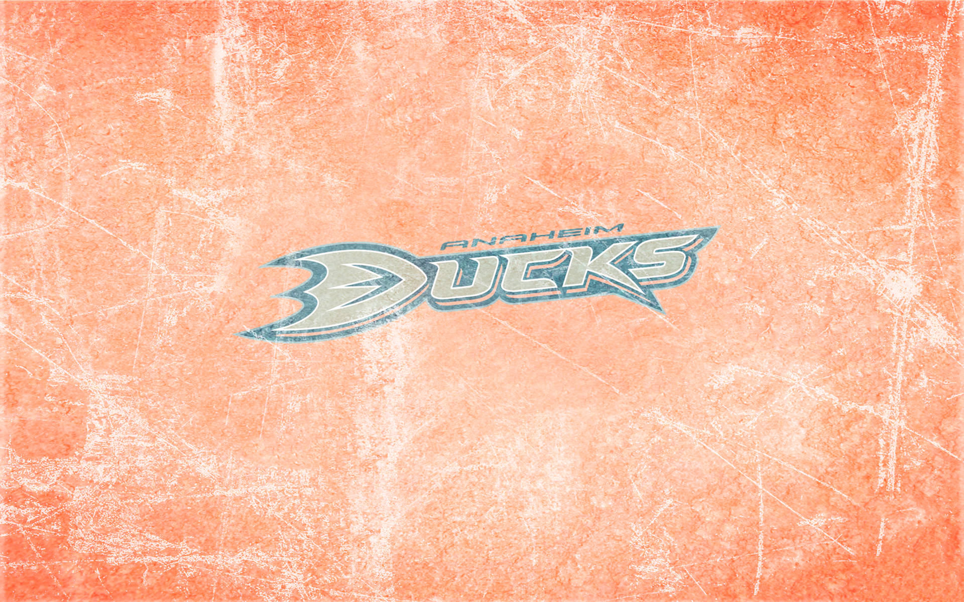 Anaheim Ducks Orange Rink