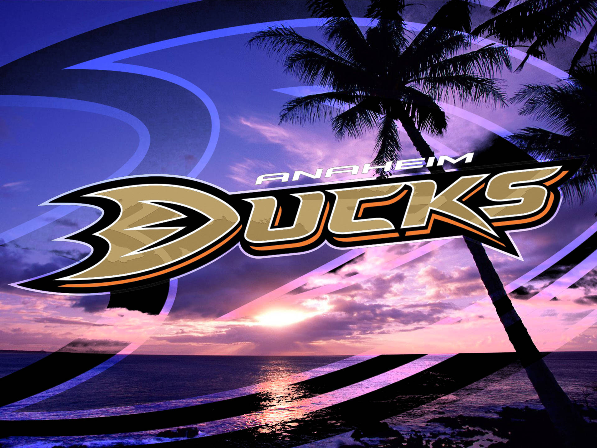 Anaheim Ducks Tahiti Beach