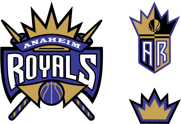 Anaheim Royals Basketball Team Logos PNG