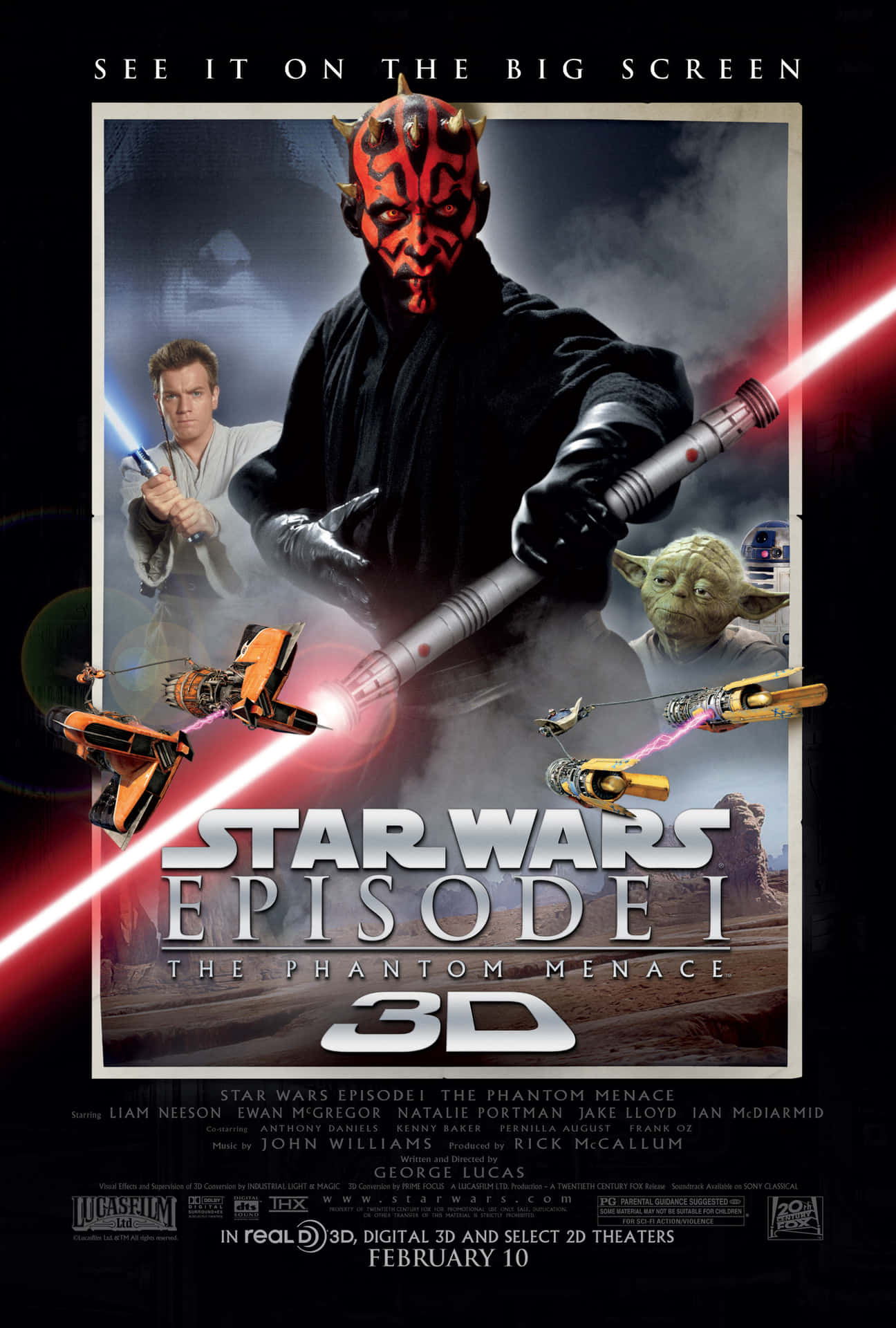 Anakin Skywalker Against A Backdrop Of Tattooine In Star Wars: The Phantom Menace. Wallpaper