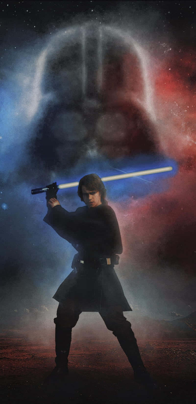 Anakin Skywalker Darth Vader Shadow Wallpaper