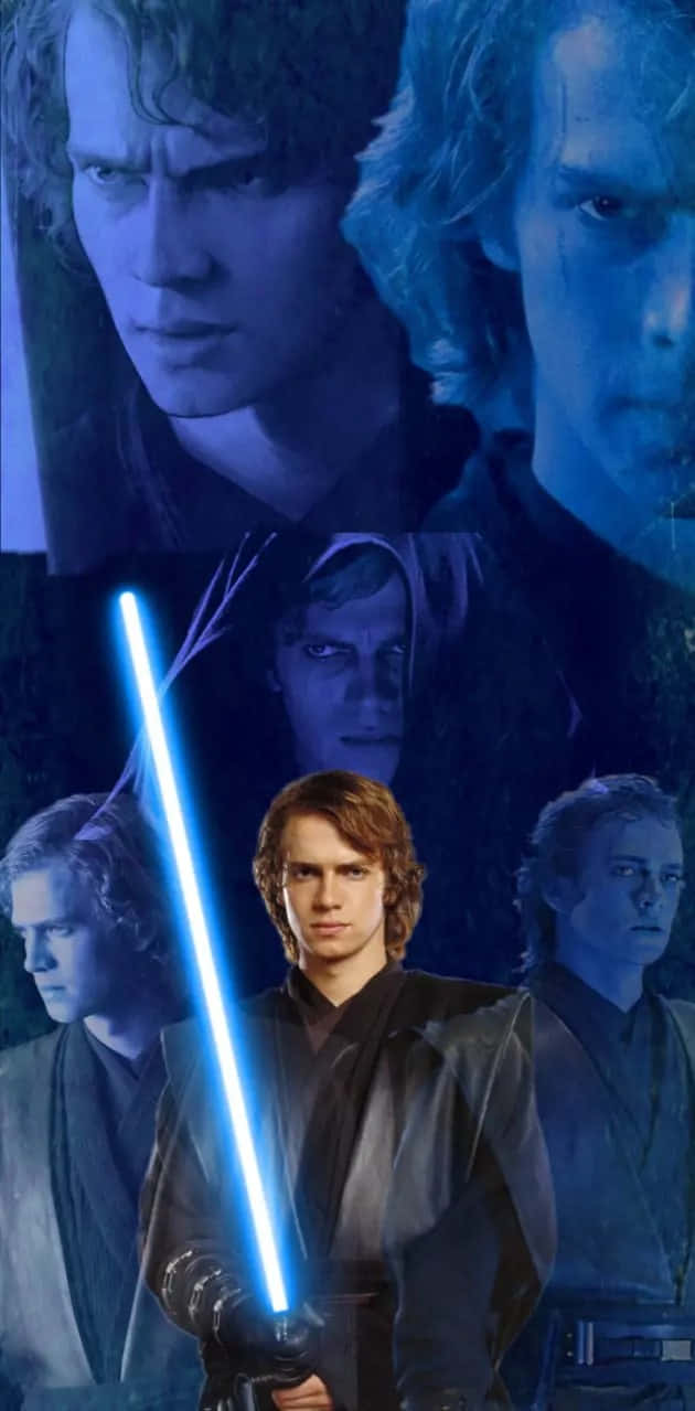 Anakin Skywalker Evolution Collage Wallpaper