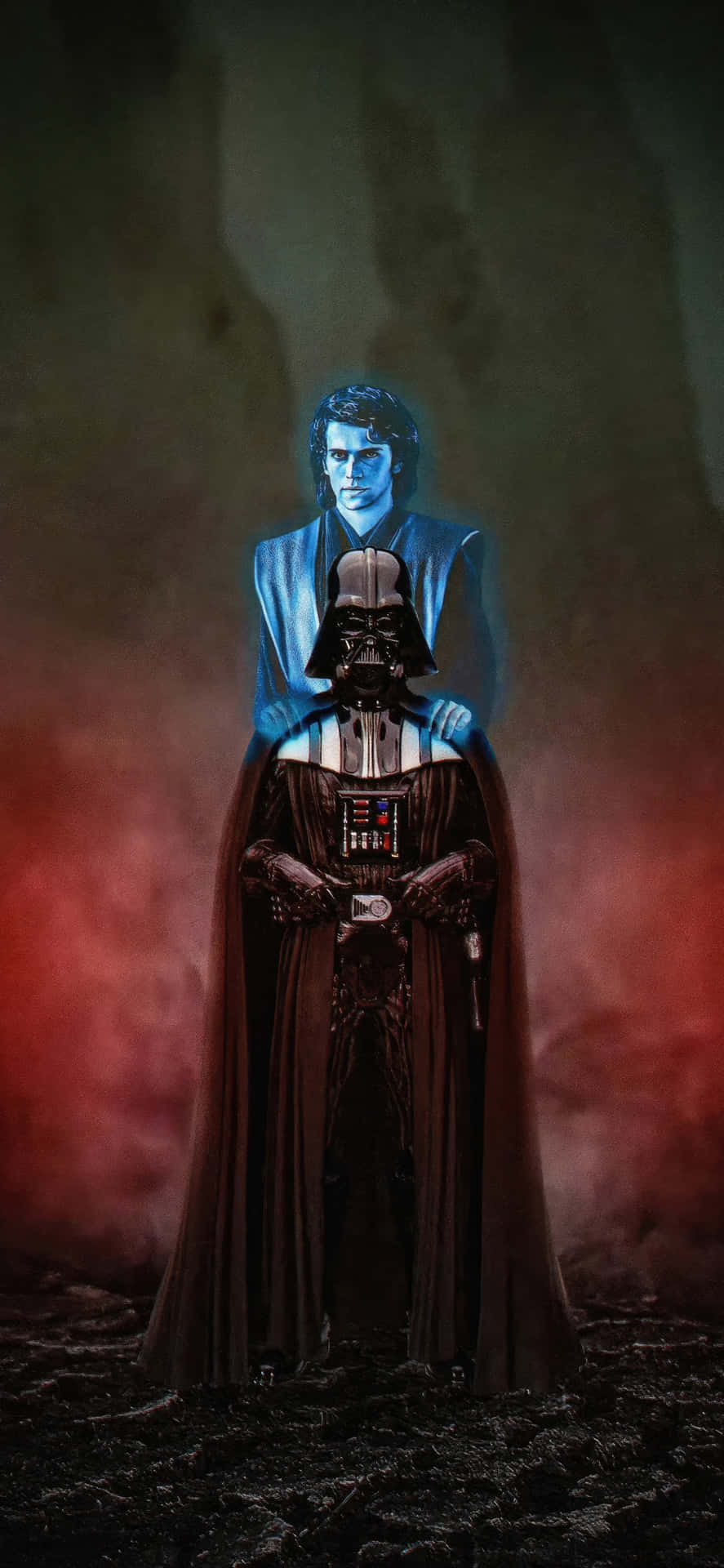 Anakin Vader Transformation Wallpaper