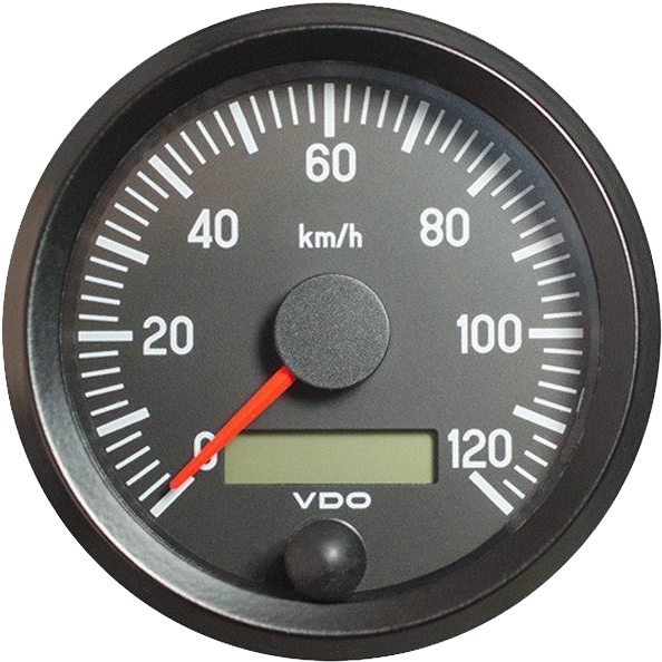 Analog Vehicle Speedometer PNG