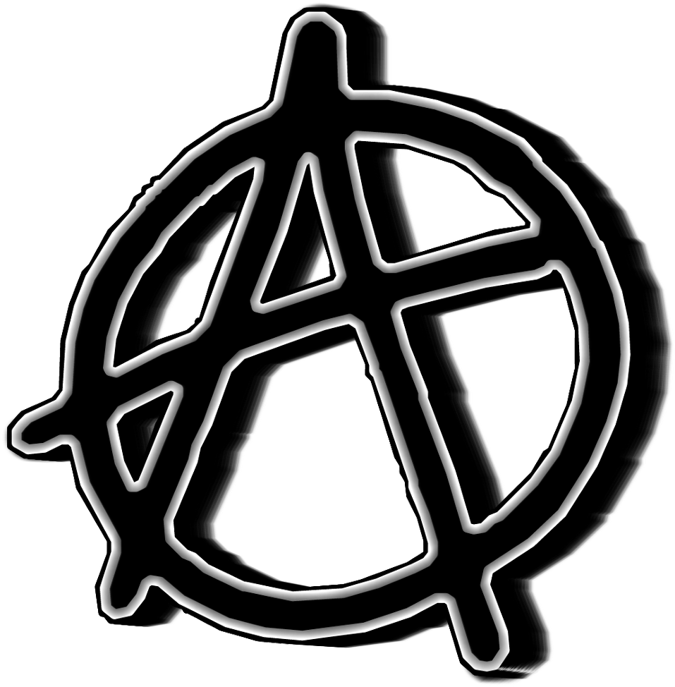 Anarchy Symbol Graphic PNG