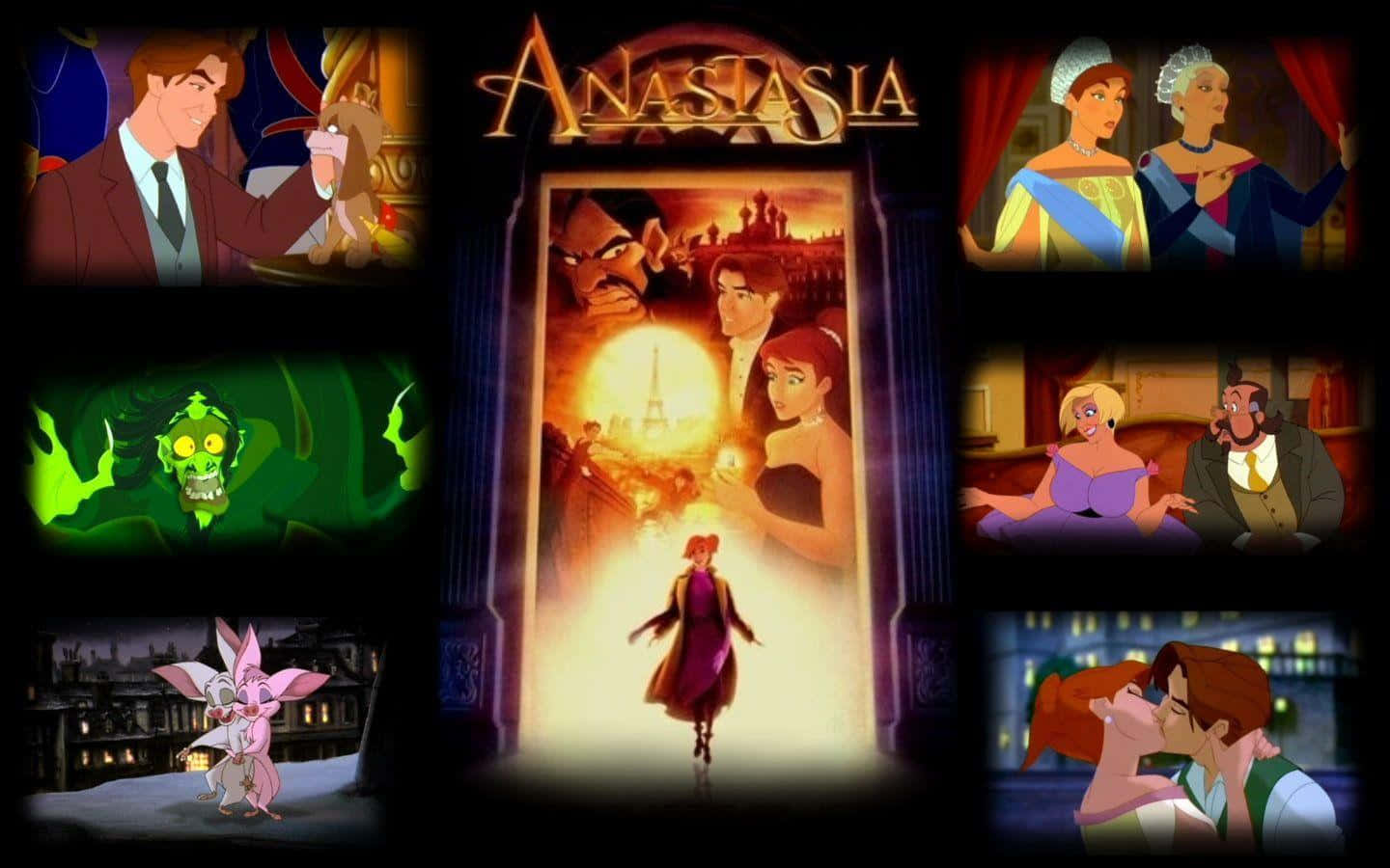 Oplevtiltrækningen Af Klassisk Animation Med Anastasia.