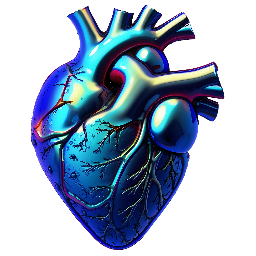 Anatomical Heart In Space Png Tkr PNG