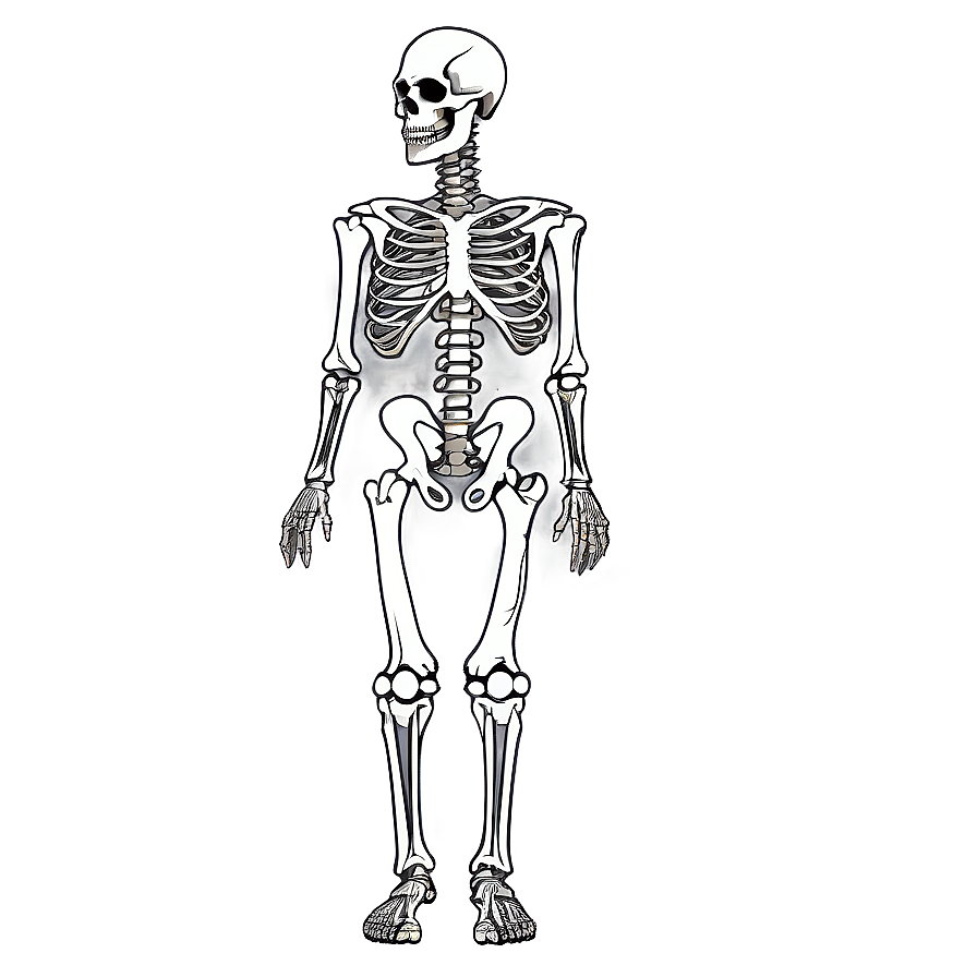 Anatomy Of A Human Skeleton Png Wey66 PNG