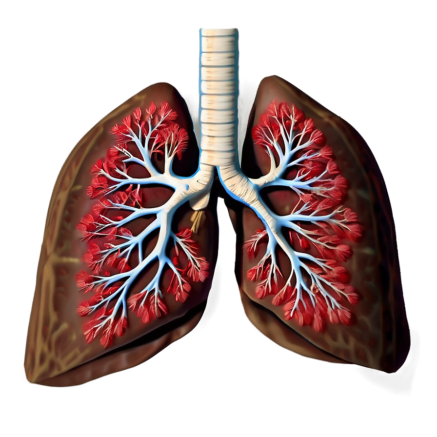 Download Anatomy Of Human Lungs Png 06202024 | Wallpapers.com