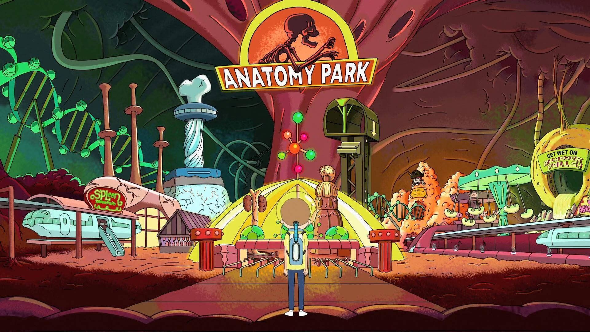 Anatomy Theme Park Wallpaper