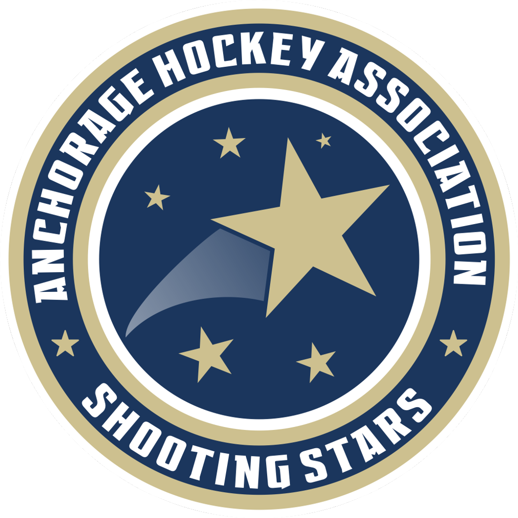 Anchorage Hockey Association Shooting Stars Logo PNG