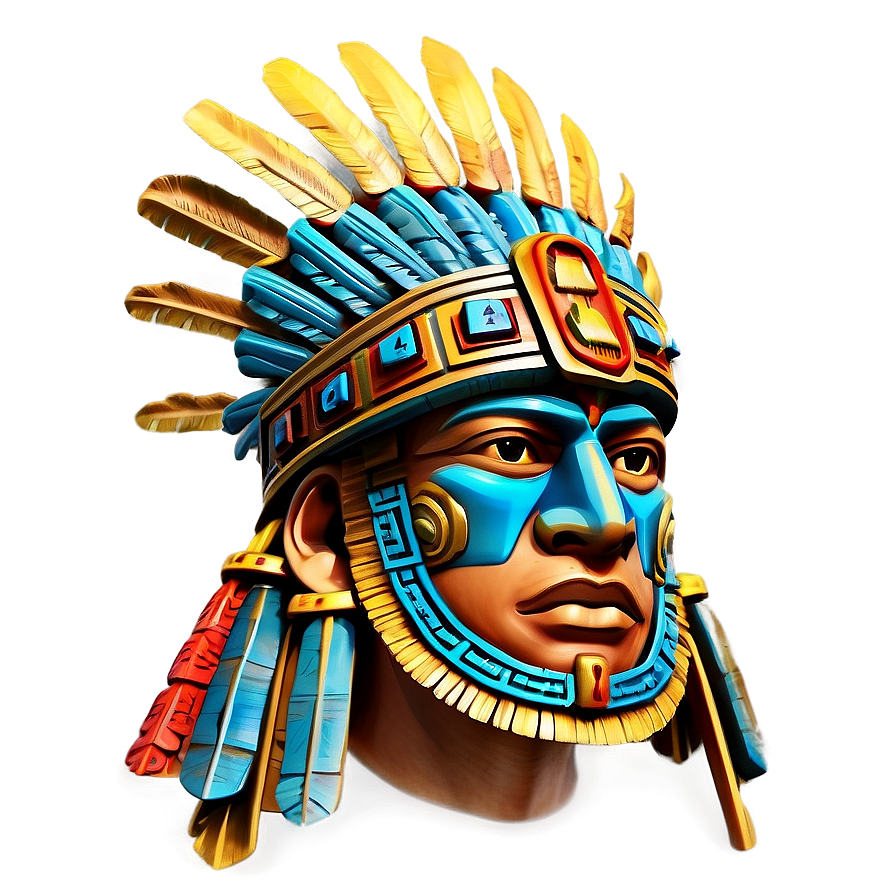 Ancient Aztec Warrior Art Png 36 PNG