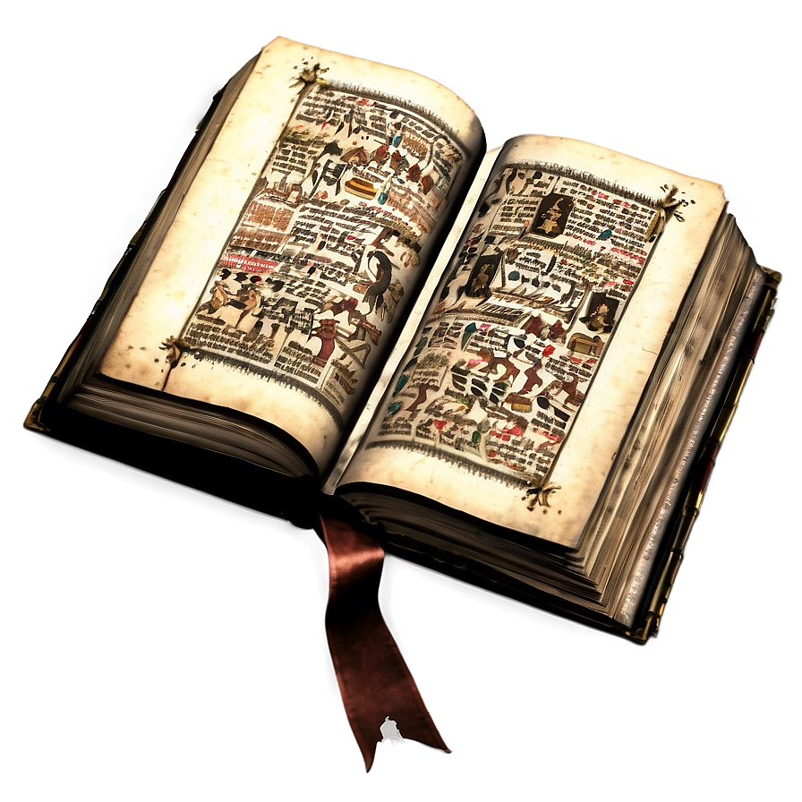 Ancient Bible Manuscript Png Boe38 PNG