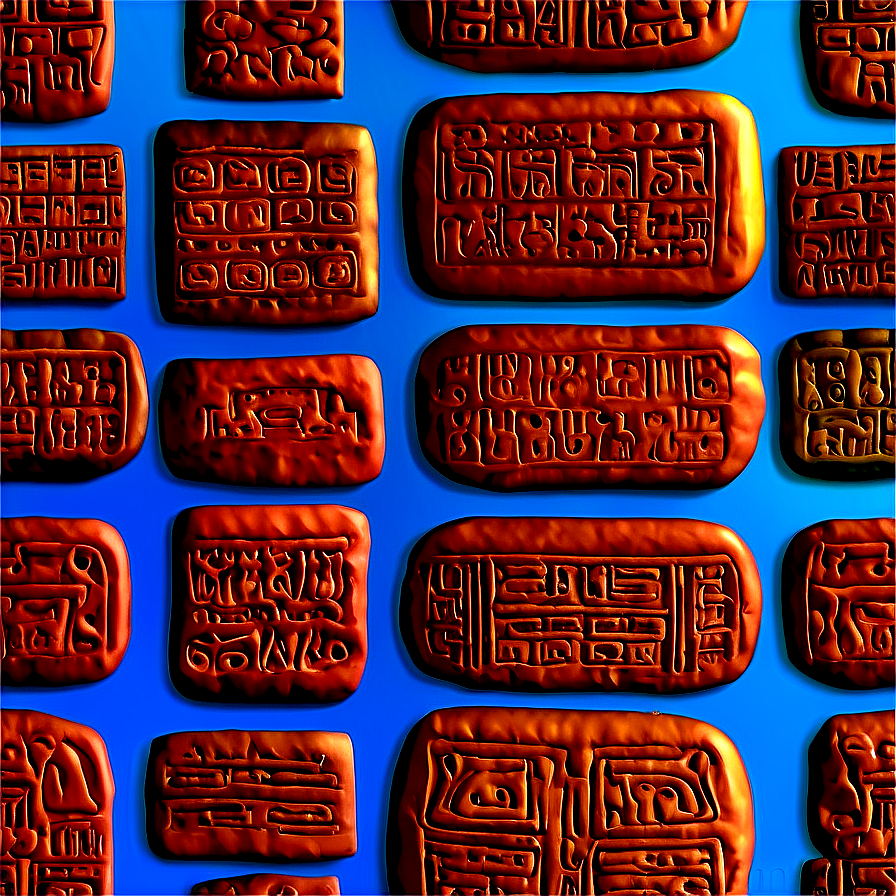 Ancient Clay Tablets Png 24 PNG