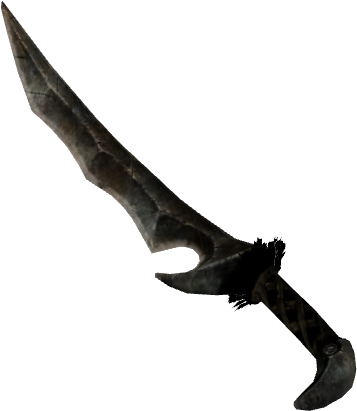 Ancient Curved Dagger PNG