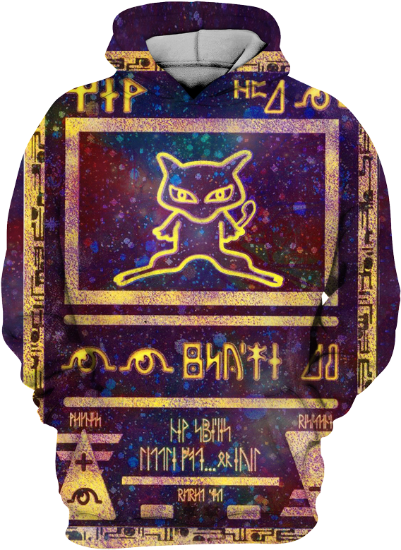 Ancient Egyptian Style Pokemon Hoodie PNG
