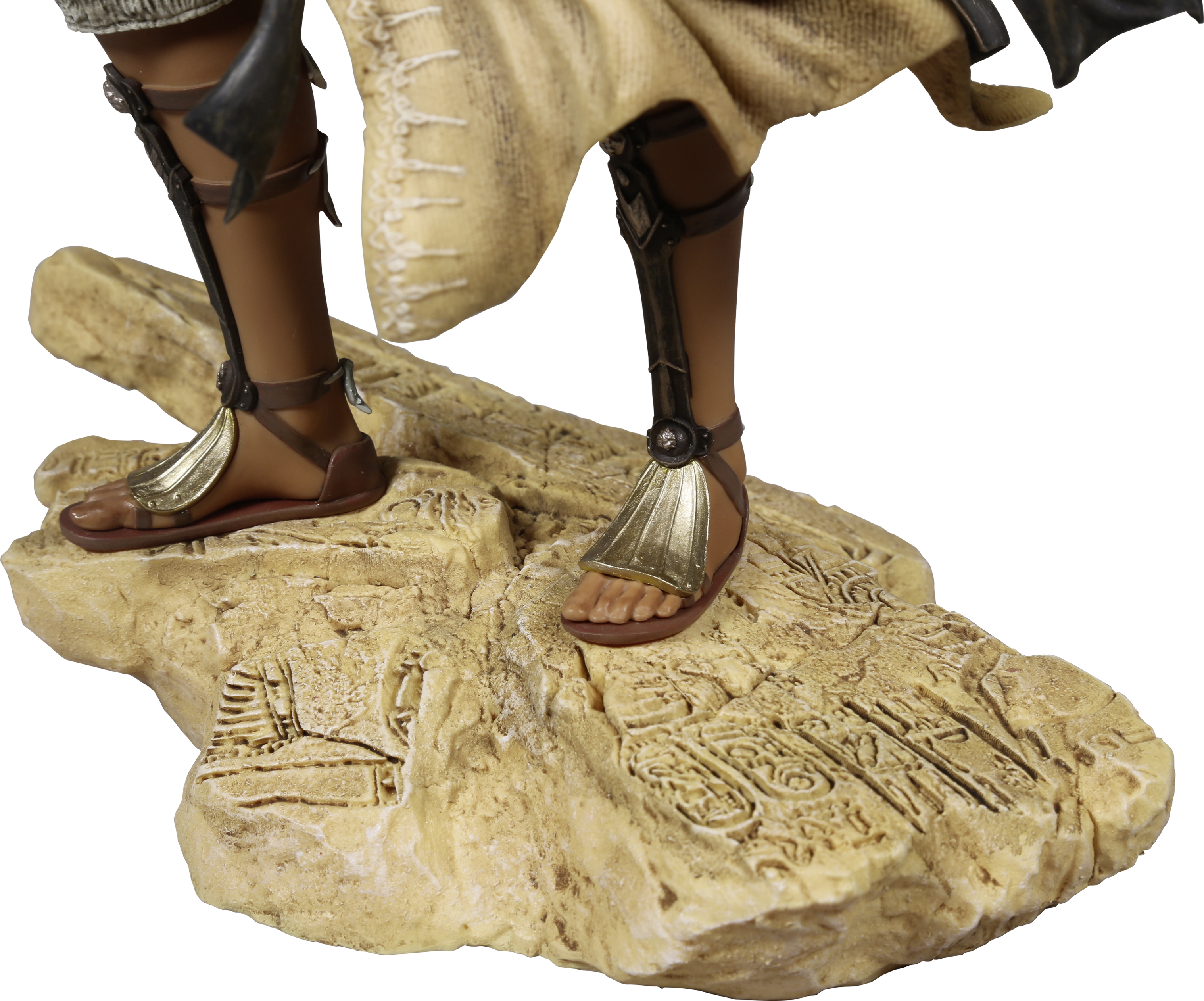 Ancient Figure Sandaled Feeton Hieroglyphics Base PNG