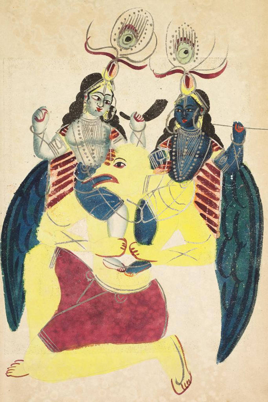 Ancient Garuda Artwork Background