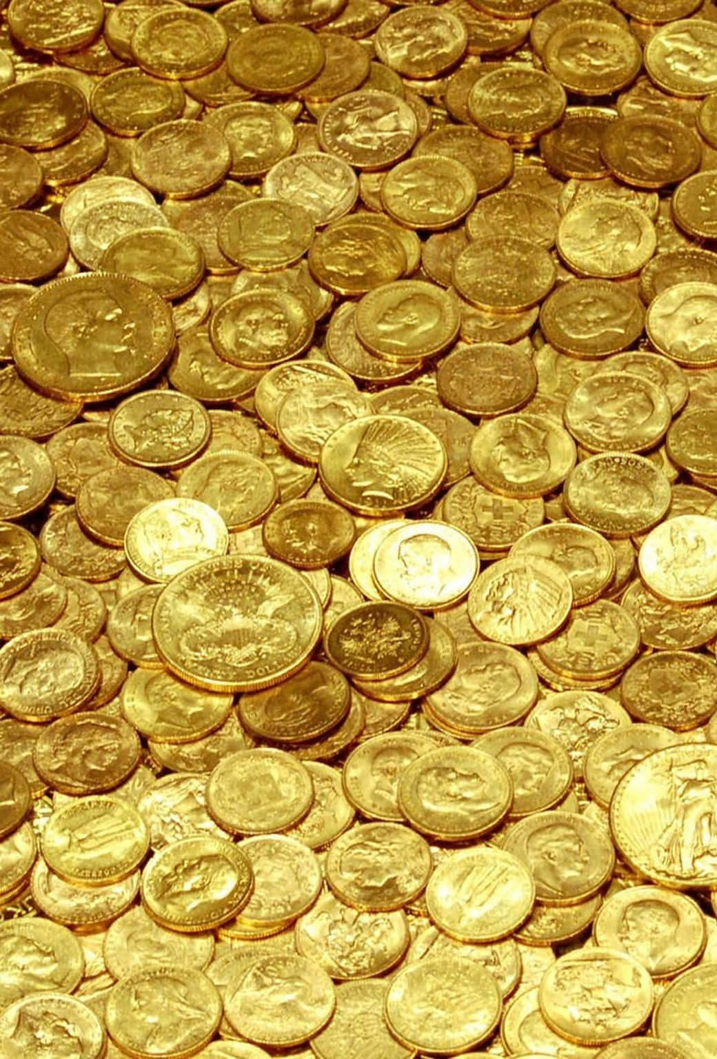 Ancient Golden Coin Wallpaper