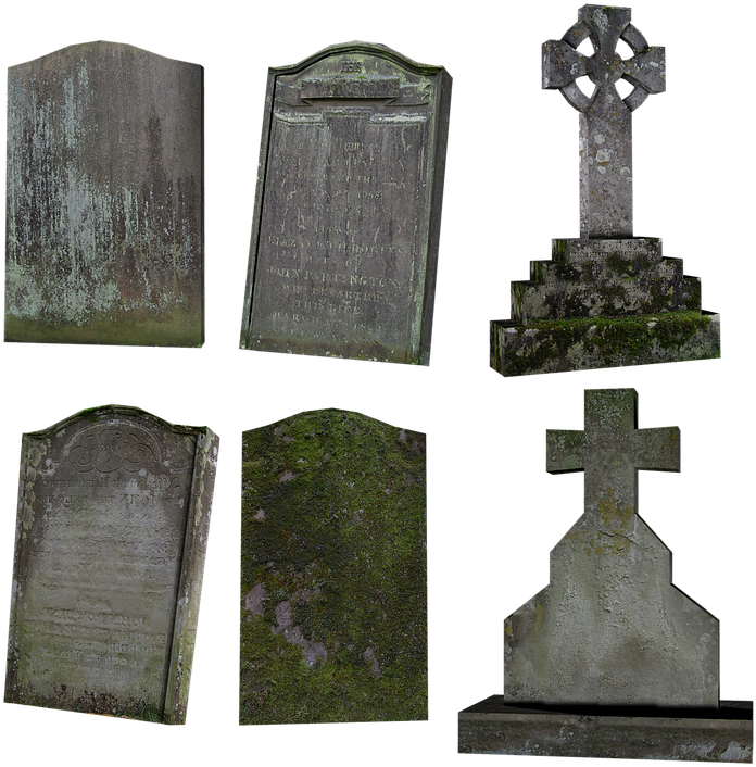 Ancient Gravestones Collection PNG