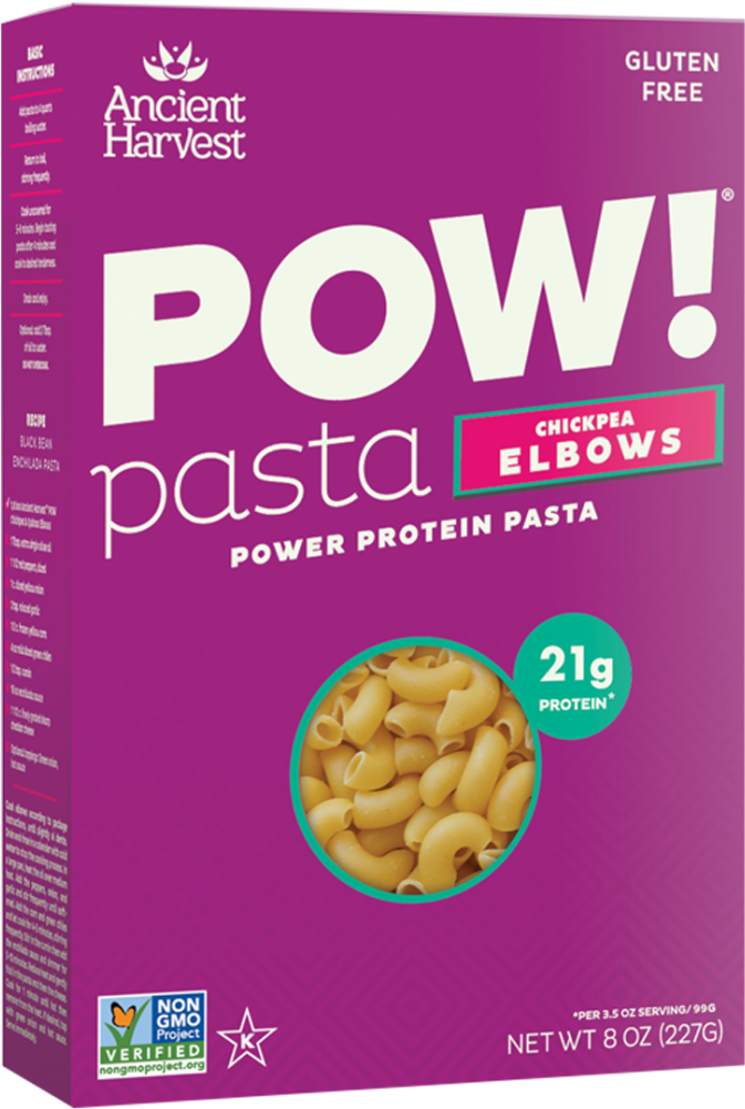 Ancient Harvest P O W Chickpea Elbows Pasta PNG
