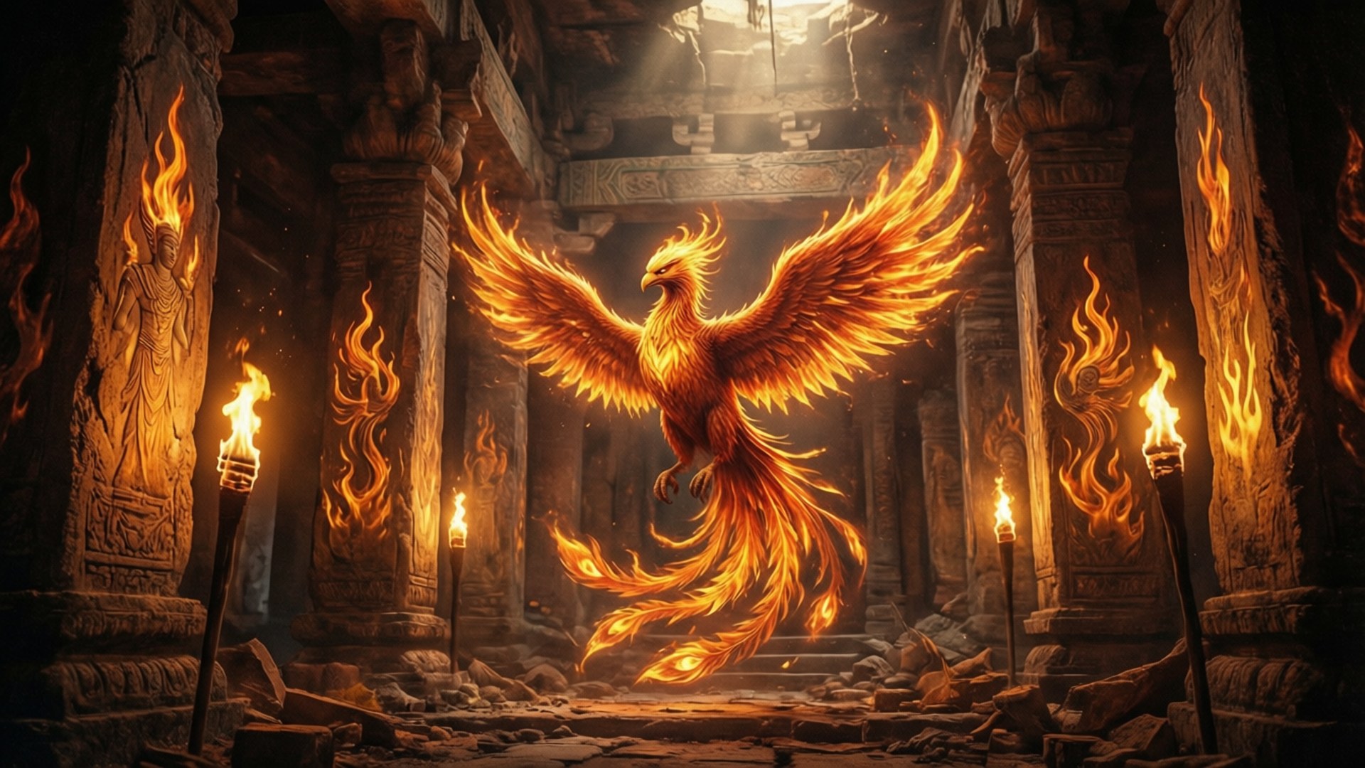Gammalt Inferno Bakgrundsbilder
