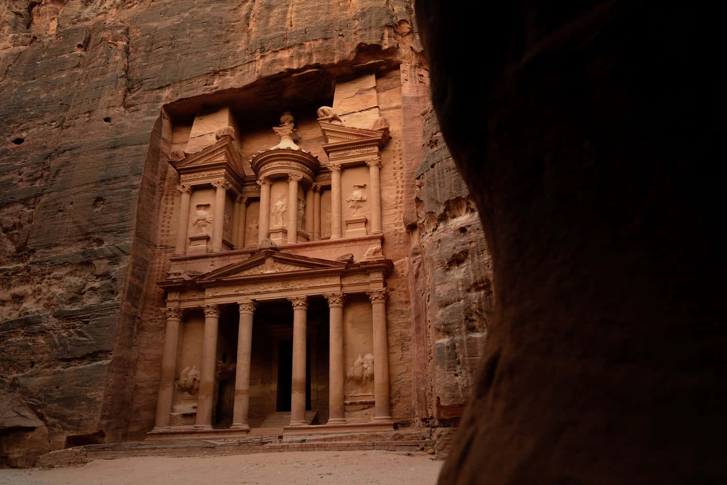 Ancient Kingdom Capital Of Petra Picture