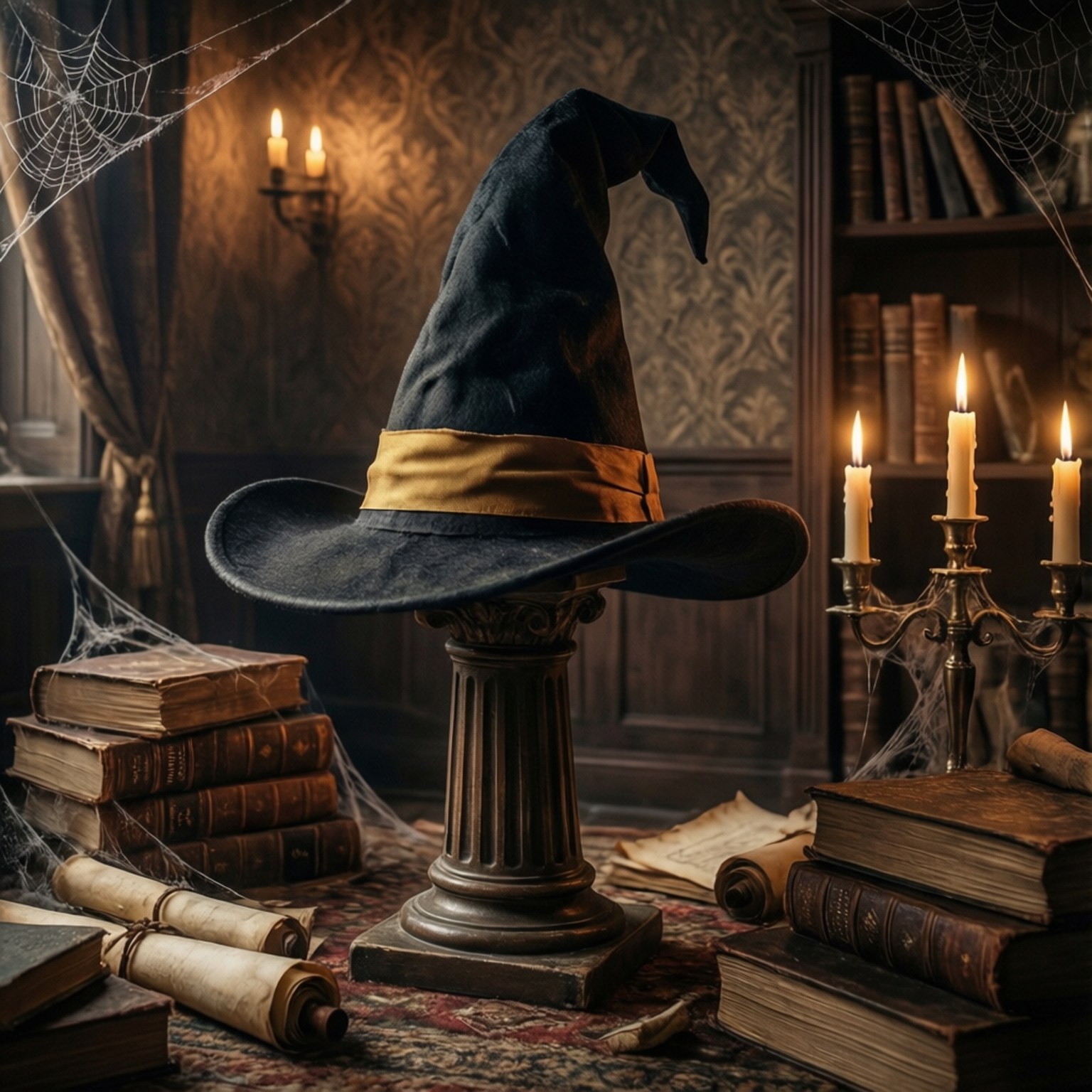 Ancient Library Sorting Hat Fondos de pantalla