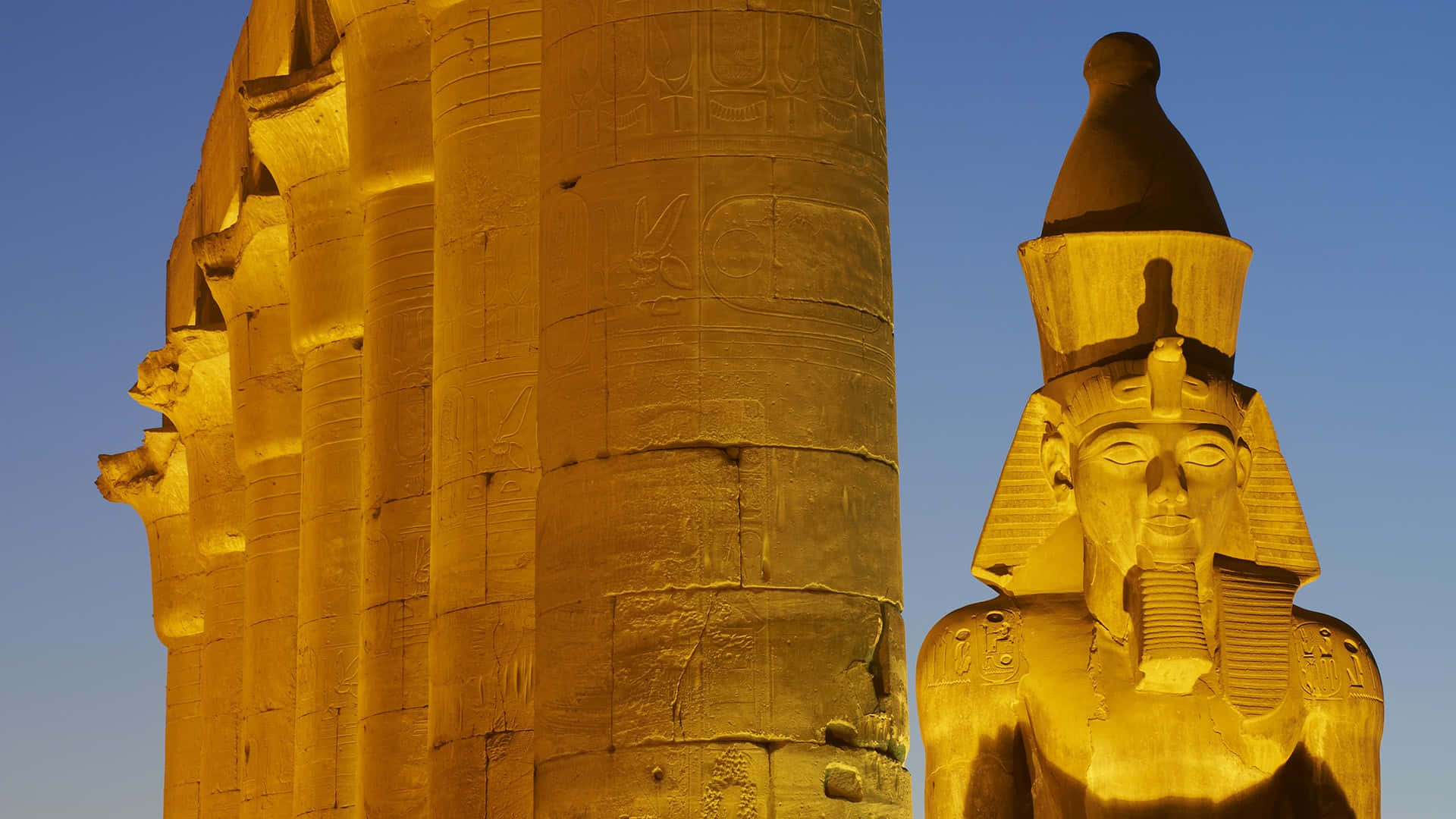 Ancient Luxor Temple In Egypt Picture
