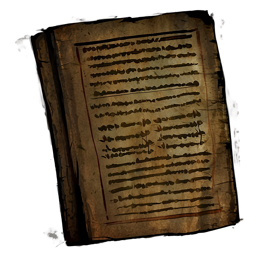 Ancient Manuscripts Png 39 PNG