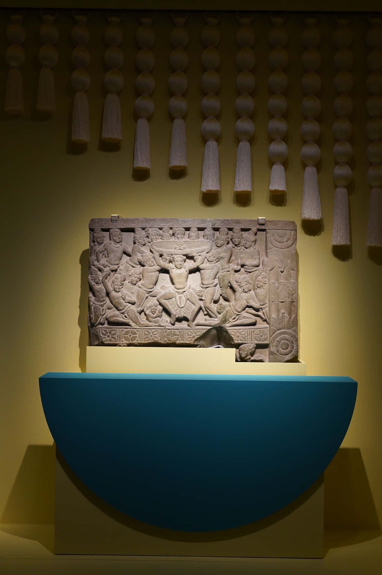 Ancient Relief Exhibit National Museumof Korea Wallpaper