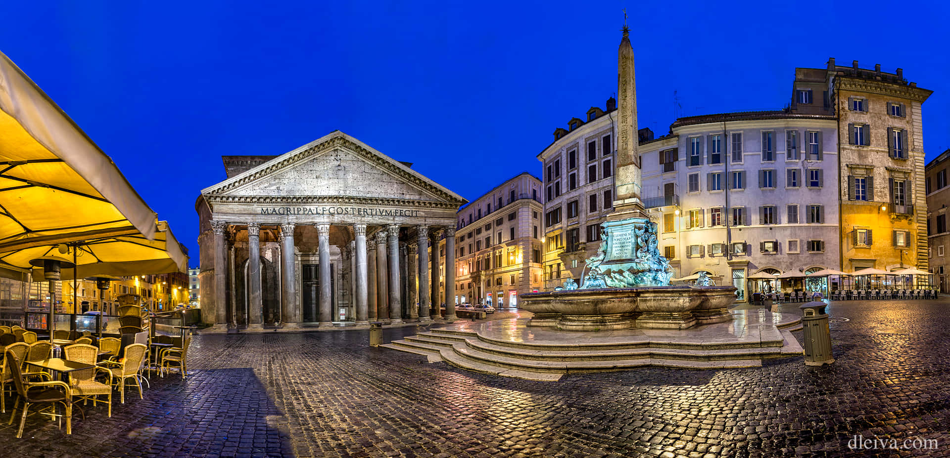 Desktopdel Pantheon Dell'antica Roma. Sfondo