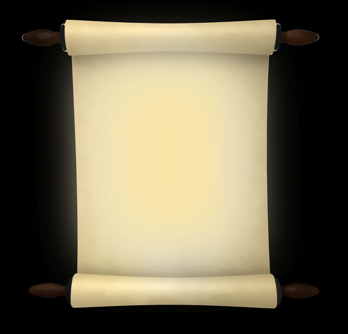 Ancient Scroll Blank Parchment PNG