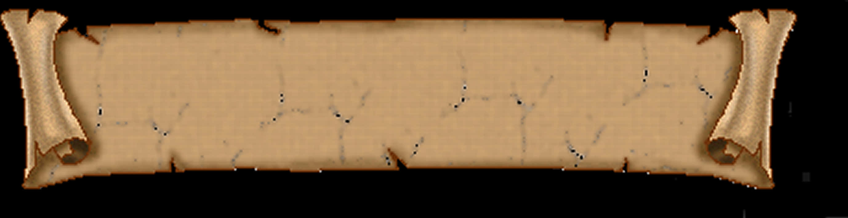 Ancient Scroll Blank Texture PNG