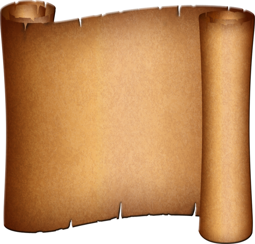 Ancient Scroll Paper Texture PNG