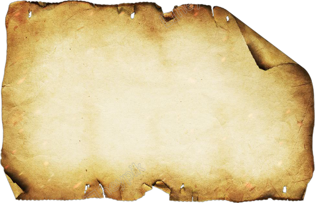 Ancient Scroll Parchment Background PNG