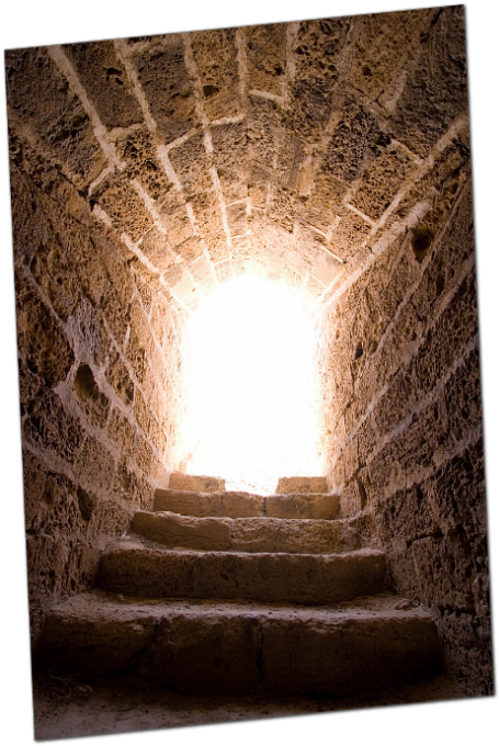 Ancient Staircaseto Light PNG