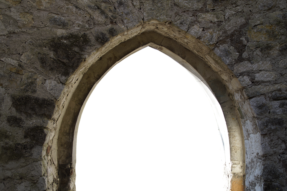 Ancient Stone Archway PNG